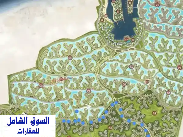 شاليه فاخر 155م² في SouthMED الساحل الشمالي - صف أول...
