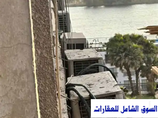 شقة دوبلكس فاخرة للإيجار في المعادي - كورنيش النيل - إطلالة خلابة!