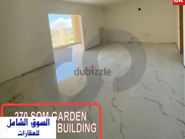 شقة فاخرة للبيع في بحمدون مع حديقة خاصة واسعة! - REF#OK123221