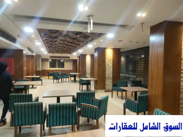 كافيه مفروش فاخر للإيجار بمدينة نصر - فرصة ذهبية!