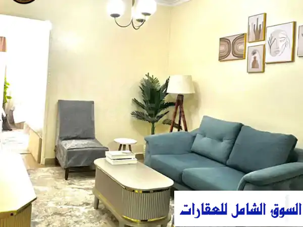 ستوديو مفروش فاخر للإيجار في قلب رشدي - الإسكندرية...