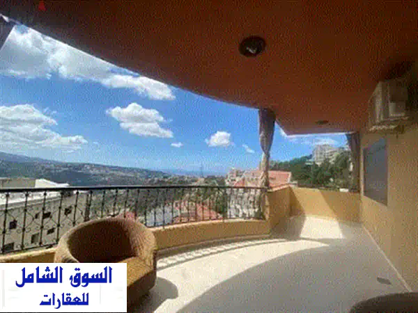 شقة دوبلكس مفروشة بالكامل في السيوفي، إطلالة خلابة! | 320 متر مربع