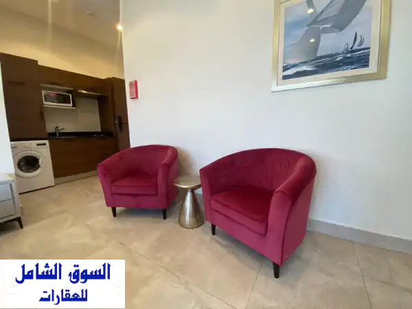 شقة استوديو مفروشة بالكامل في الساية - تملك حر - مقابل مستشفى الملك حمد