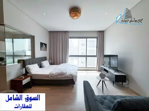 استوديو أنيق مفروش بالكامل وجاهز للسكن. الإيجار...