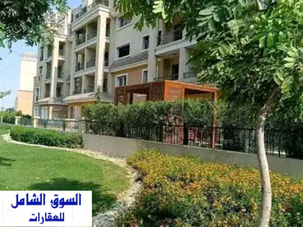 شقة فاخرة 208م بـ Sarai المستقبل سيتي | إطلالة خلابة على المناظر الطبيعية!