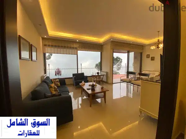 شقة فاخرة للبيع في ضهور الشوير - إطلالة...