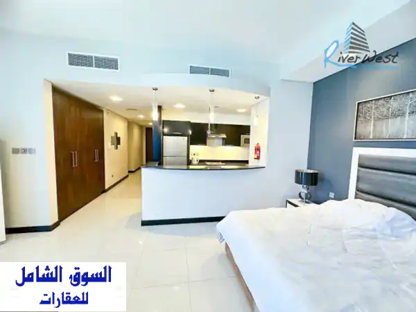 استوديو فاخر 70 مترًا في برج فونتانا - 42,000 دينار بحريني فقط!