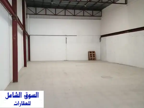 ورشة تجارية للإيجار في الهملة - مساحة 300 متر +...