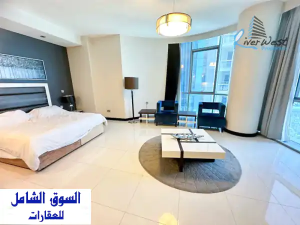 استوديو فاخر 70 مترًا في برج فونتانا - 42,000 دينار...