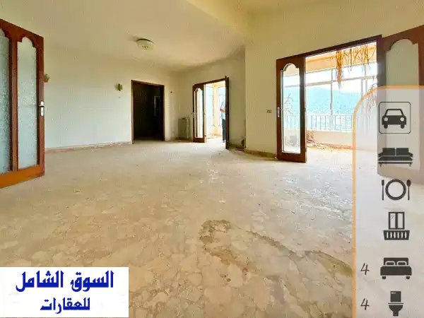 شقة فاخرة 220م² في كفور بإطلالة بحرية بانورامية -...