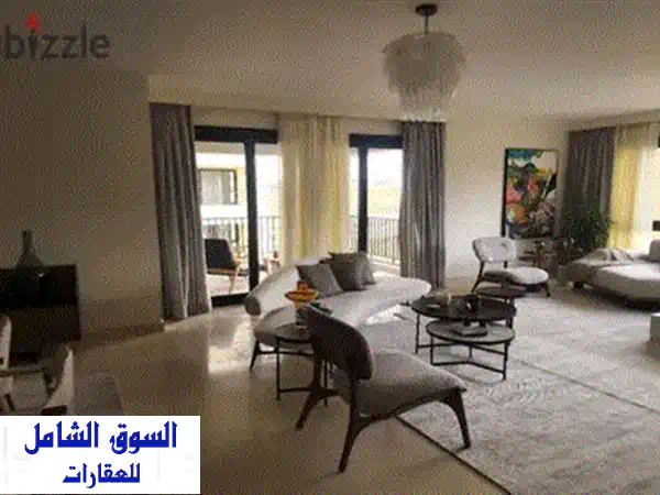 شقة فاخرة 158م للبيع في كمبوند إدريس هوم 2 - موقع متميز أمام جامعة زويل!