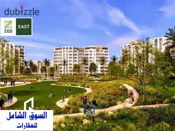 شقة استلام فوري بتشطيب فندقي في باتيو اورو بالتجمع الخامس! خصم 20% كاش!