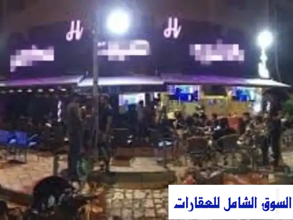 للإيجار كافي شوب 100 م + مساحة خارجية مجهز وشغال على...