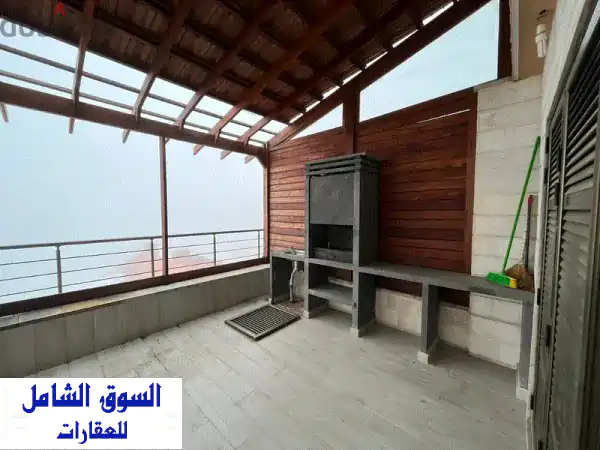 شاليه دوبلكس فاخر للبيع في زعرور بإطلالة بانورامية خلابة!