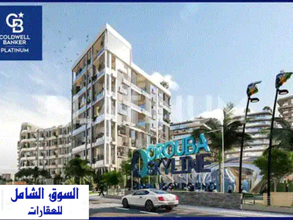 مقر إداري فاخر للبيع في مصطفى كامل - 75 متر - خطوات من الترام!