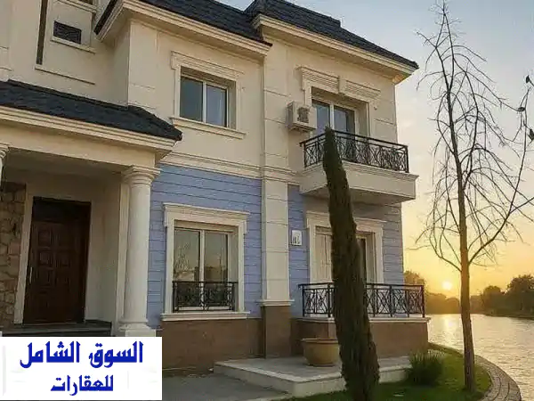 فيلا فاخرة مطلة على النيل في الشيخ زايد | ماونتن...