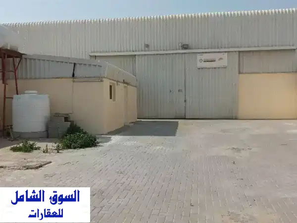 أرض صناعية مسورة للإيجار في الشارقة - موقع...