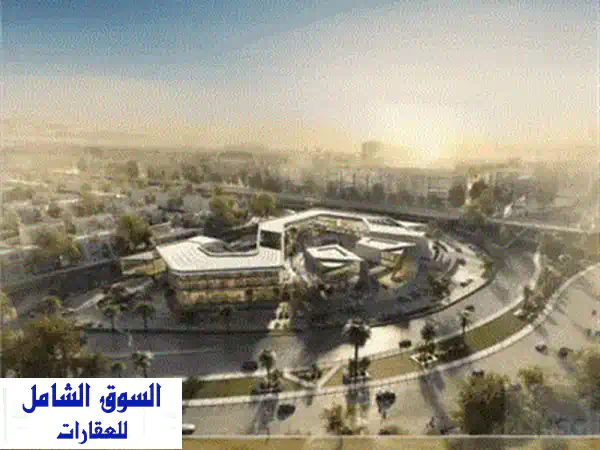 مكتب إداري فاخر 500 متر في قلب الكورت يارد مول - الشيخ زايد