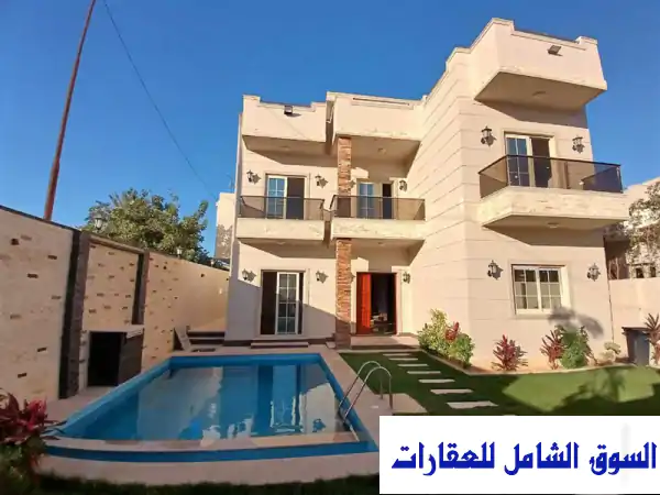 فيلا فاخرة للبيع في كينج مريوط، الإسكندرية - مساحة...