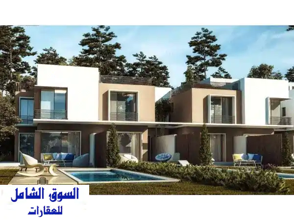 فيلا فاخرة للبيع بالتقسيط في بوسكو سيتي - مصر إيطاليا...