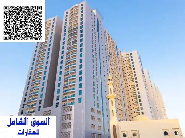 شقة مفروشة رائعة بغرفة نوم واحدة في برج النعيمية، عجمان - إيجار شهري شامل!