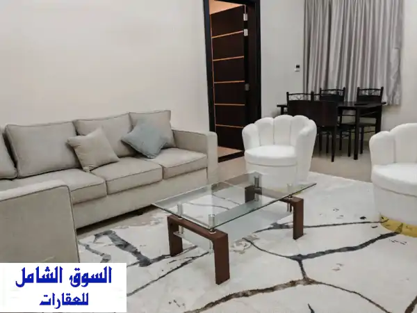 للإيجار الشهري في عجمان  شقة مفروشة 3 غرف وصالة الروضة...