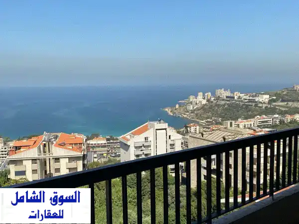 شقة فاخرة للبيع في كفرحباب بإطلالة بحرية خلابة -...