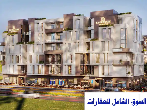 شقق للبيع في قلب الحي الثامن، 6 أكتوبر - بمقدم 495...