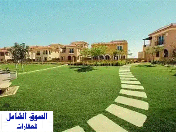 فيلا بحرية فاخرة للبيع في ليك فيو بوتيك - القاهرة الجديدة | 5 غرف نوم ومساحة 623 متر! | فرصة استثمارية لا تُفوّت
