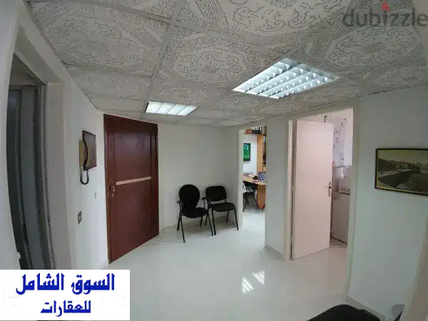 مكتب مجهز بالكامل للإيجار في المنصورية - إطلالة...