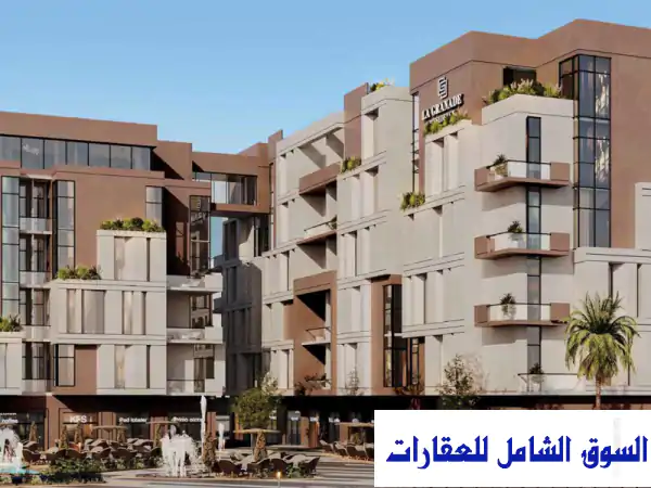 شقق للبيع في قلب الحي الثامن، 6 أكتوبر - بمقدم 495 ألف فقط! تقسيط 5 سنوات