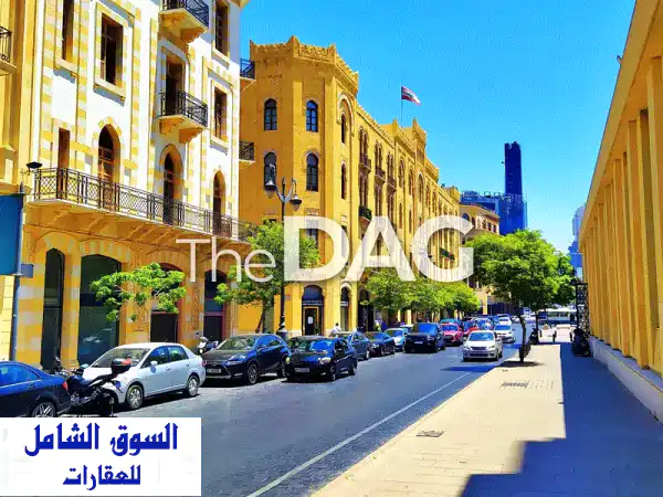 محل تجاري فاخر للإيجار في وسط بيروت - موقع مميز 280...