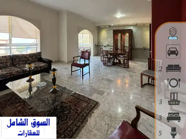 شقة فاخرة 240 متر في قلب الساحل، هدوء وسعة لا مثيل لها!