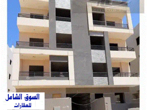 شقة للبيع في دار مصر الاندلس تطل علي Wide Garden الدور الاول 130 م التجمع الخامس