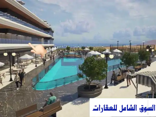 فرصة استثمارية ذهبية! محل تجاري على البحر في مول بلو...