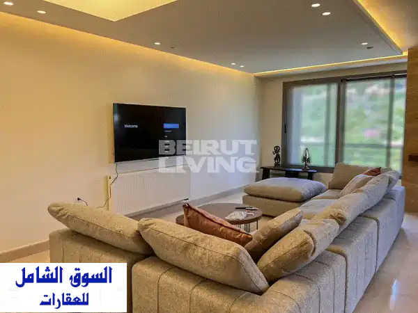 شقة فاخرة 140 متر + تراس واسع في اليرزة، بعبدا |...