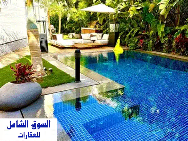 ڤيلا فاخرة للإيجار اليومي أو الشهري في مدينتي | حمام سباحة وحديقة واسعة