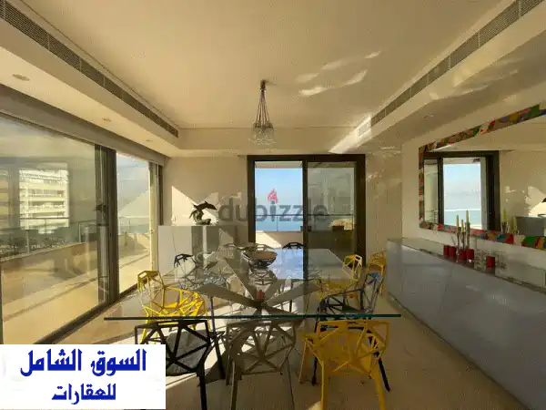 شقة فاخرة مفروشة للبيع في ضبية مطلة على البحر -...