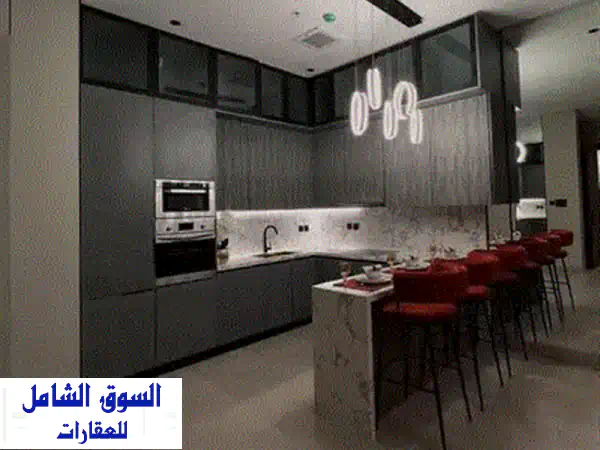 تاون هاوس فاخر متشطب بالكامل في كمباوند ليان صبور - مساحة 270م²