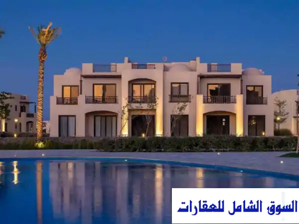 شاليه فاخر 90 متر² استلام فوري في مكادي هايتس، الغردقة...