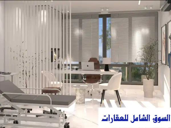 امتلك عيادتك الأحلام في طنطا! مساحات من 65م² بتقسيط...