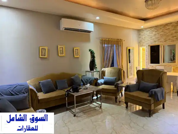شقة فاخرة مفروشة بالكامل في الرفاع البحري - 3 غرف...