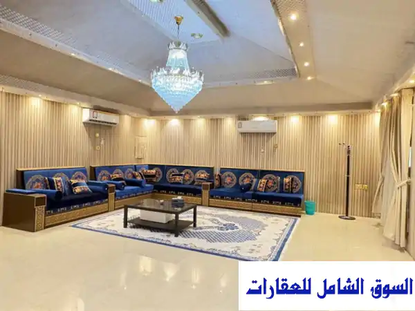 فيلا فاخرة مفروشة للإيجار في أم قرن - 9 غرف نوم + ملحق!...