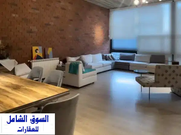 شقة فاخرة مفروشة بالكامل في مشروع فاخر بوسط بيروت...
