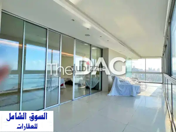 شقة سيمبلكس فاخرة 400 متر مربع مع إطلالة بحرية خلابة...