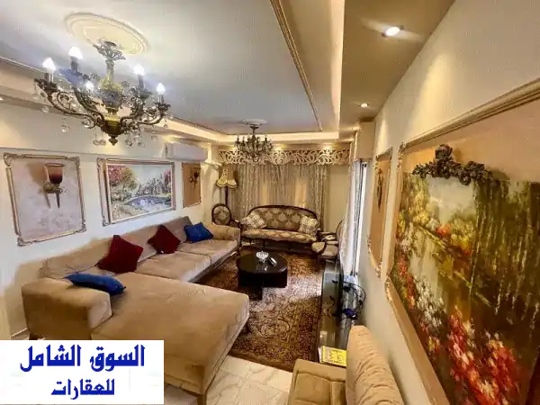 شقة مفروشة فاخرة في سيدى بشر - ٣ غرف نوم وريسبشن واسع...