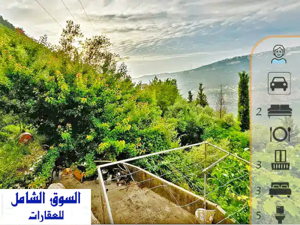فيلا فاخرة للبيع في نهر إبراهيم - إطلالة خلابة...