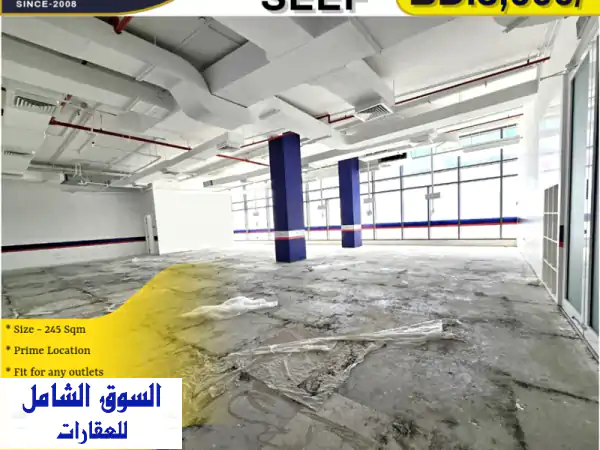 صالة عرض فاخرة للإيجار في قلب السيف - 3000 دينار...