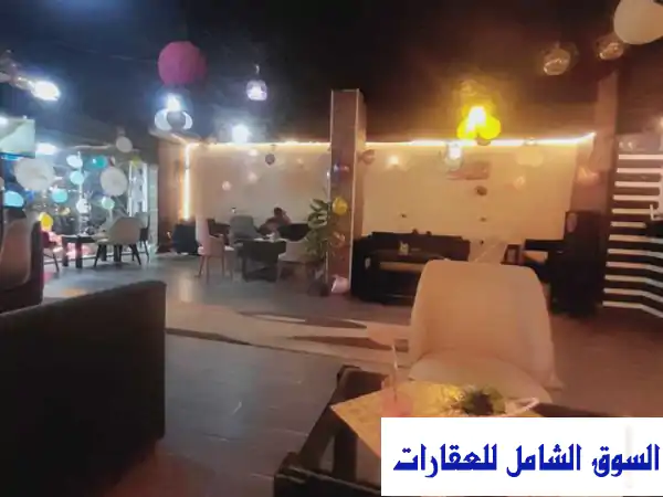 كافيه راقي مُجهز بالكامل للإيجار في حدائق الأهرام...