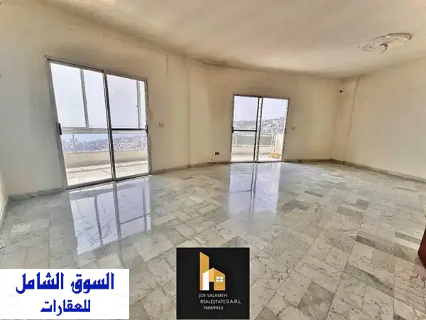Apartment for sale in Ghazir 140m2 Open Sea View 105,000$u002 Fغزير